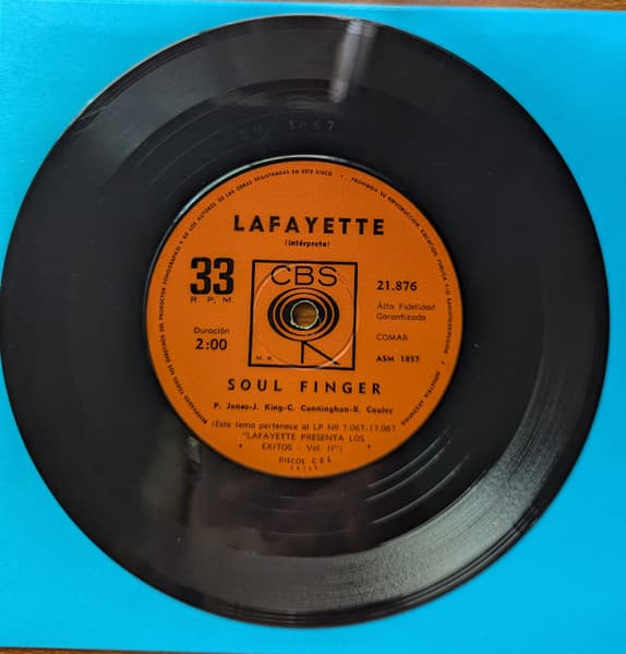 Lafayette — Soul Finger / Deja Pasar El Tiempo