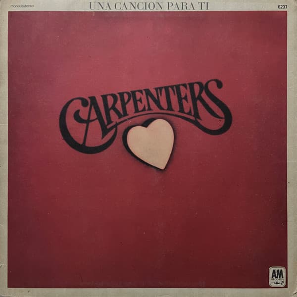 Carpenters — A Song For You