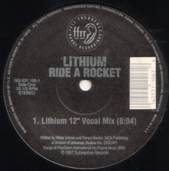 Lithium – Ride A Rocket
