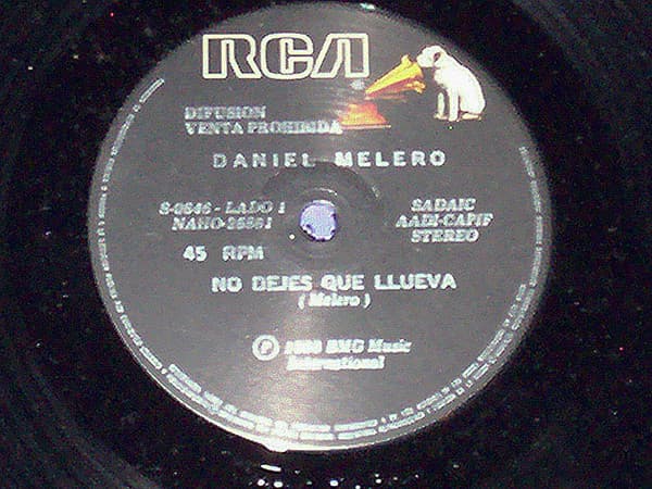Daniel Melero — No Dejes Que Llueva