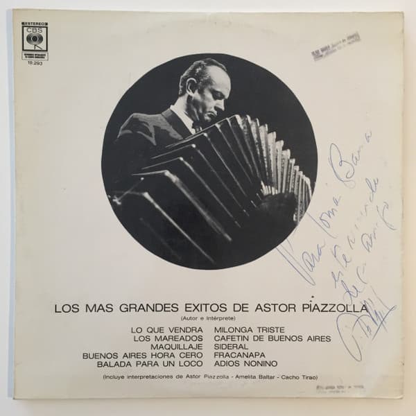 Astor Piazzolla — Los Mas Grandes Exitos De Astor Piazzolla