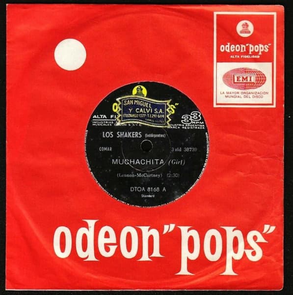 Los Shakers — Muchachita