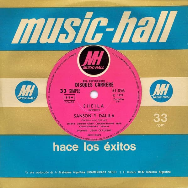 Sheila — Sanson y Dalila