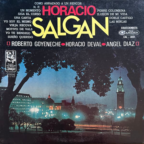 Horacio Salgán Y Su Orquesta Típica — Como Abrazado A Un Rencor