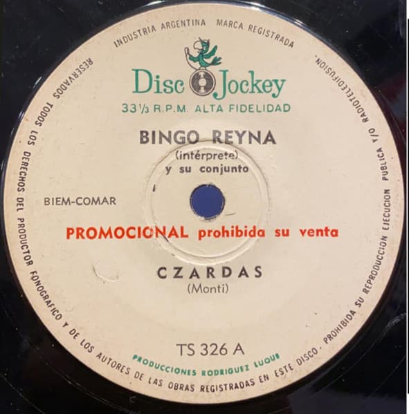 Bingo Reyna — Czardas