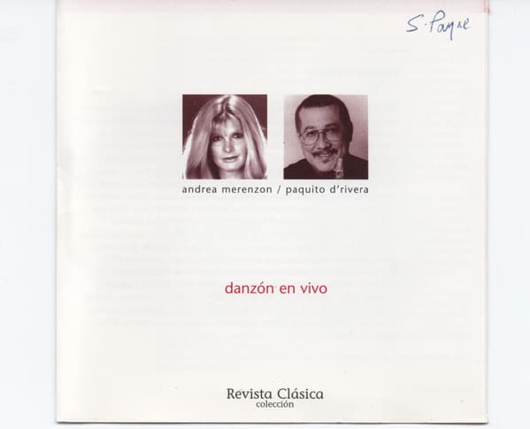 Andrea Merenzon & Paquito D'Rivera — Danzon en Vivo