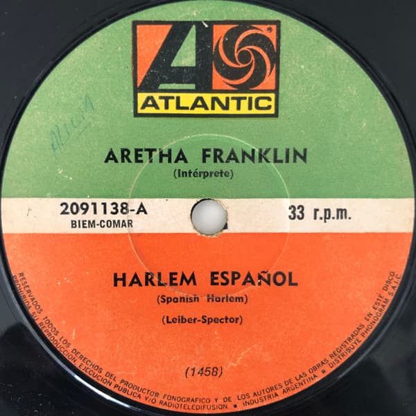 Aretha Franklin — Harlem Español / Apóyate En Mi