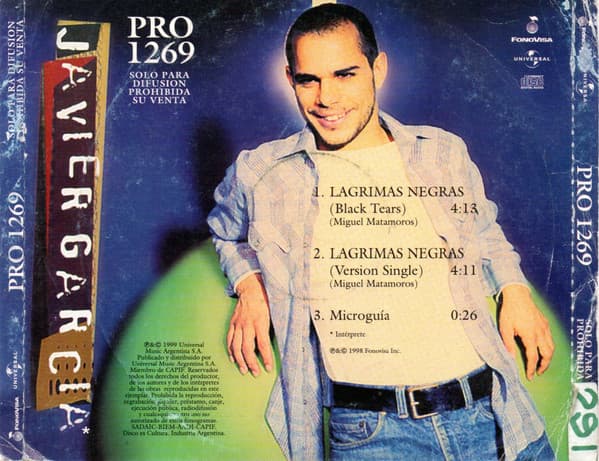 Javier Garcia — Lágrimas Negras