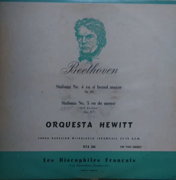 Ludwig van Beethoven — Sinfonia N°4 En Si Bemol Mayor / Sinfonia N°5 En Do Menor