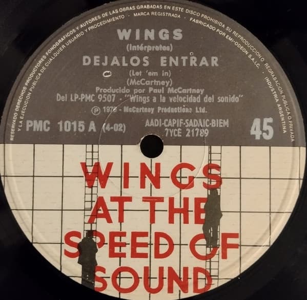 Wings — Dejalos Entrar = Let 'Em In