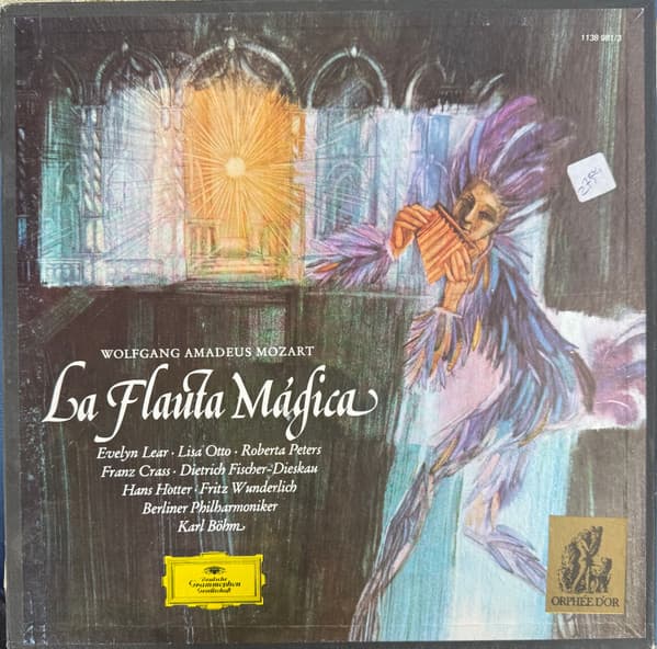 Wolfgang Amadeus Mozart & Evelyn Lear & Lisa Otto & Roberta Peters & Franz Crass & Dietrich Fischer-Dieskau & Hans Hotter & Fritz Wunderlich & Berliner Philharmoniker & Karl Böhm — La Flauta Mágica