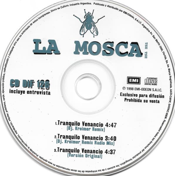 La Mosca Tsé-Tsé — Tranquilo Venancio