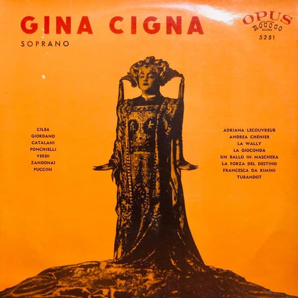 Gina Cigna — Gina Cigna, Soprano