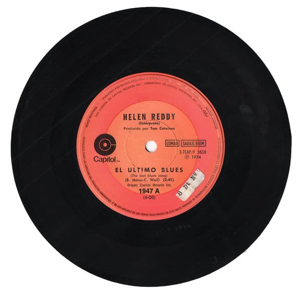 Helen Reddy — El Ultimo Blues = The Last Blues / Y Te Amo Tanto = And I Love You So