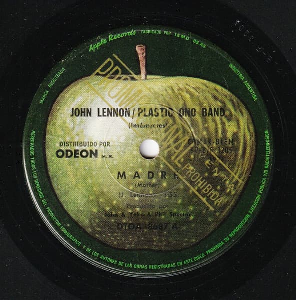 John Lennon & Plastic Ono Band & Yoko Ono & Plastic Ono Band — Mother / Porque