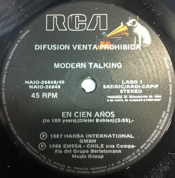 Modern Talking — En Cien Años