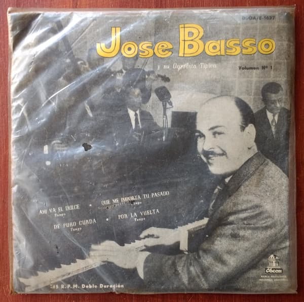 José Basso Y Su Orquesta Típica — Volumen N° 1
