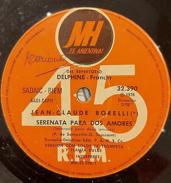 Jean-Claude Borelly — Serenata Para Dos Amores