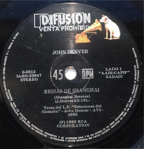 John Denver — Brisas De Shanghai = Shanghai Breezes