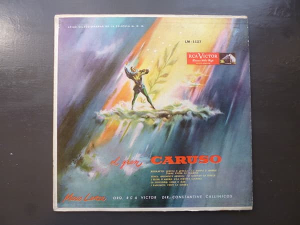Mario Lanza & Orquesta Sinfónica RCA Victor & Constantine Callinicos — El Gran Caruso (Arias Seleccionadas De La Película M.G.M.)