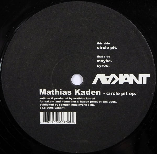 Mathias Kaden – Circle Pit EP