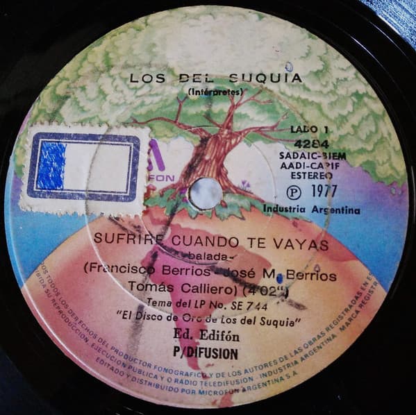 Los Del Suquia — Sufrire Cuando Te Vayas / Para Ti, Santa Fe