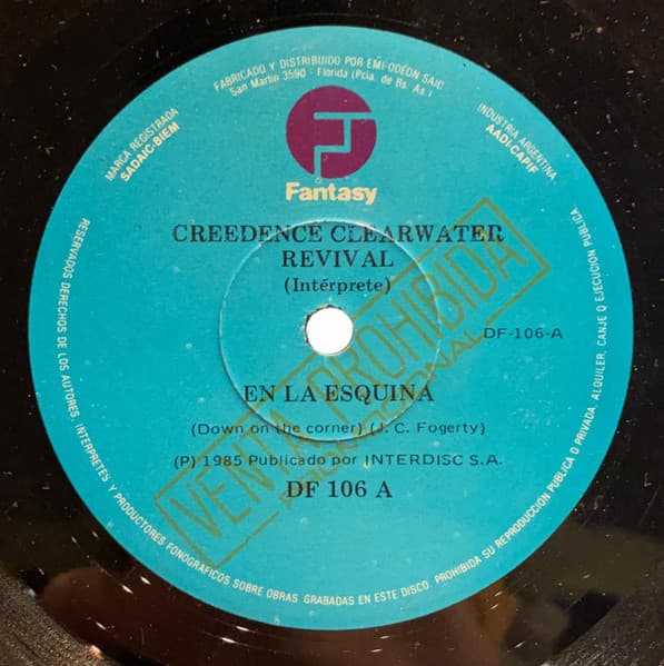 Creedence Clearwater Revival — En La Esquina