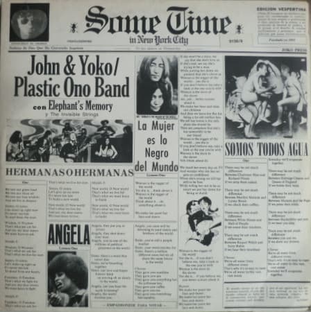 John & Yoko & Plastic Ono Band & Elephant's Memory & The Invisible Strings — Some Time In New York City