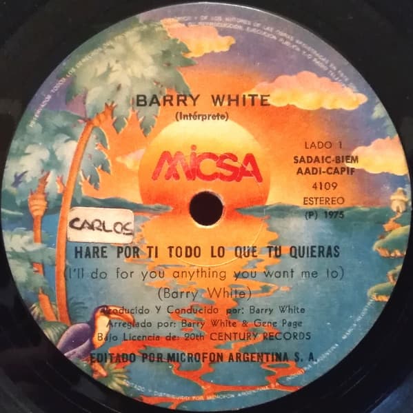 Barry White — Hare Por Ti Todo Lo Que Tu Quieras