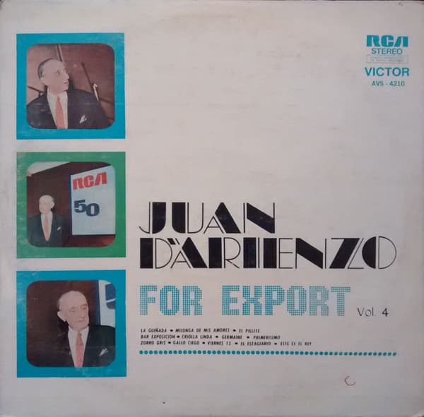 Juan D'Arienzo — For Export Vol. 4