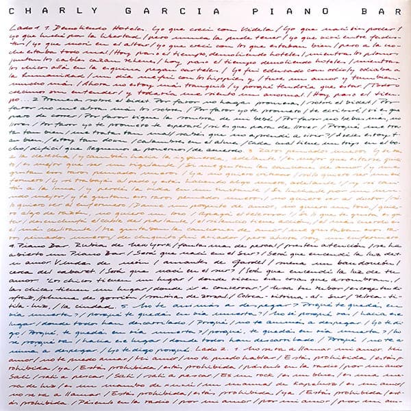 Charly Garcia — Piano Bar