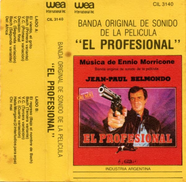 Ennio Morricone — Banda De Sonido De La Pelicula "El Profesional"