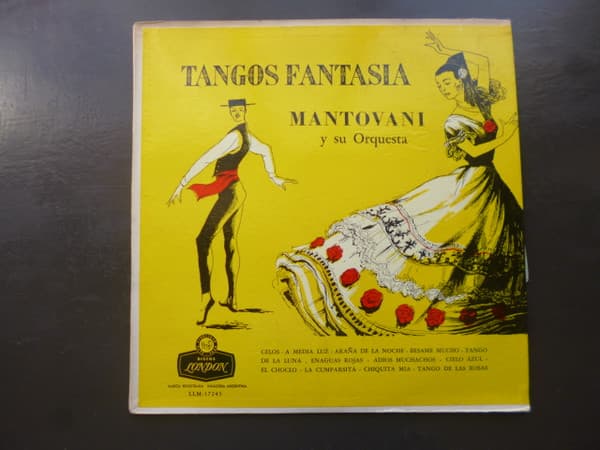Mantovani Y Su Orquesta — Tangos Fantasía