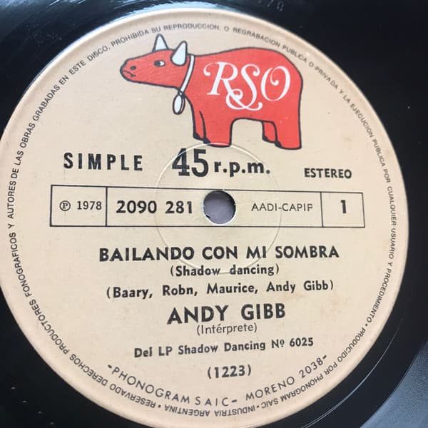 Andy Gibb — Bailando Con Mi Sombra (Shadow Dancing)