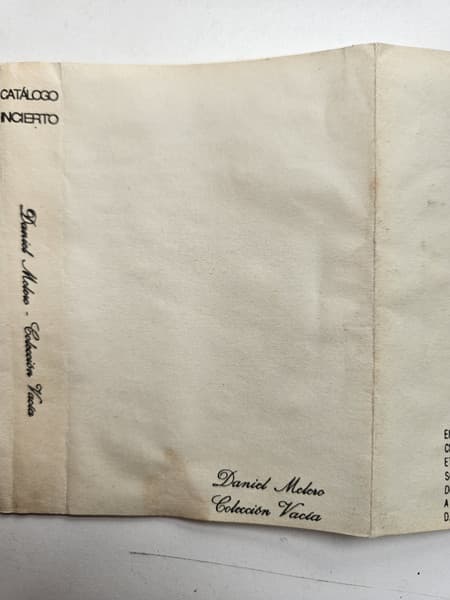 Daniel Melero — Colección Vacía