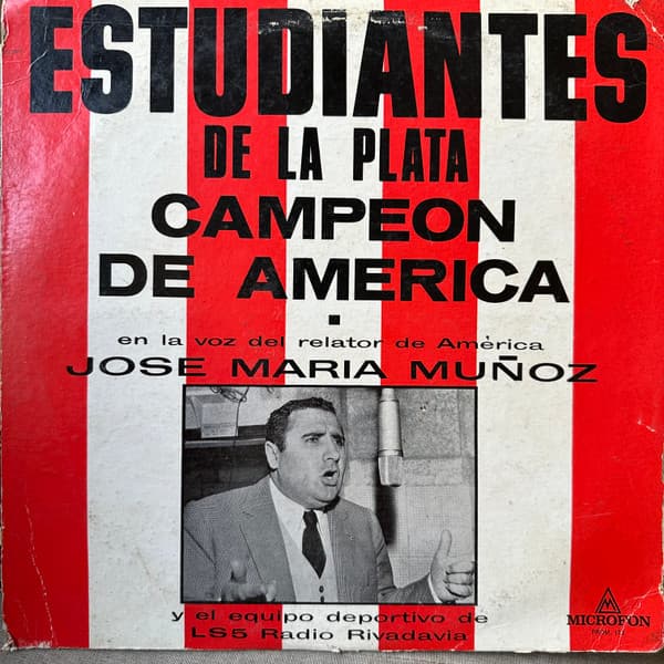 José María Muñoz — Estudiantes de La Plata Campeón de América