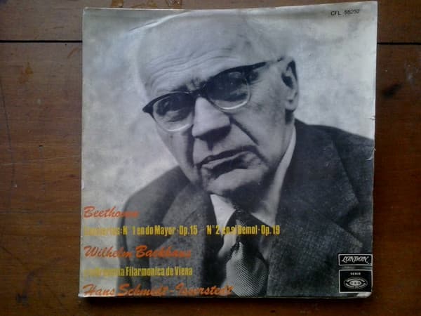 Beethoven & Backhaus & Orquesta Filarmónica de Viena & Hans Schmidt-Isserstedt — Conciertos: N°1 En Do Mayor, Op. 15 - N°2 En Si Bemol, Op. 19