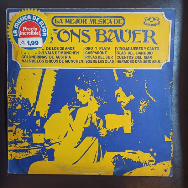 Alfons Bauer y Su Orquesta — La Mejor Musica de Alfons Bauer y Su Orquesta