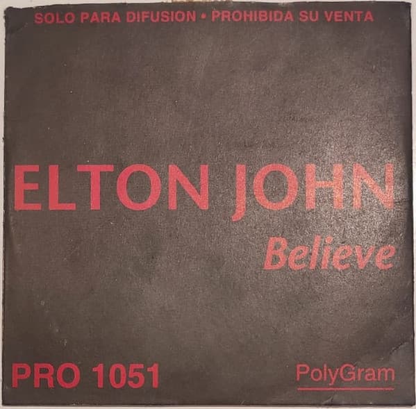 Elton John — Believe