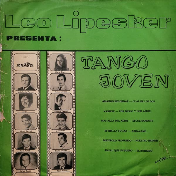 Leo Lipesker — Leo Lipesker Presenta: Tango Joven