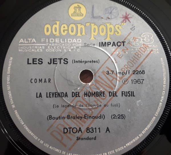 Les Jets — La Leyenda Del Hombre Del Fusil = La Legende De L'Homme Au Fusil / La Gaita = La Cornemusa