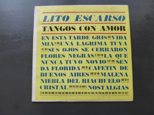 Lito Escarso — Tangos Con Amor
