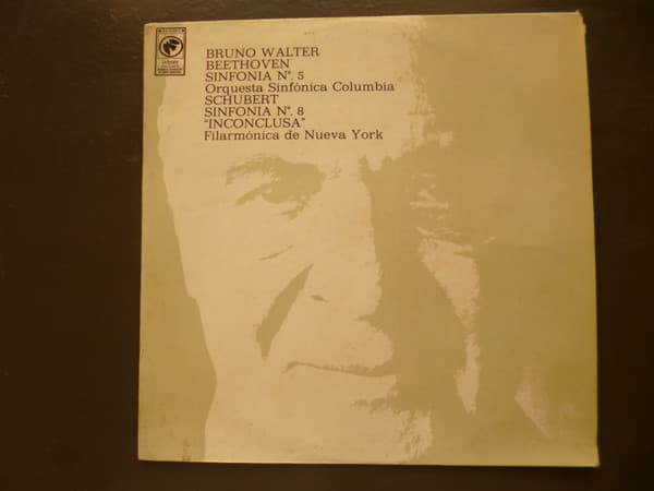 Beethoven & Schubert & Bruno Walter & Orquesta Sinfónica Columbia & Filarmónica De Nueva York — Sinfonía Nº 5 / Sinfonía Nº 8 ("Inconclusa")