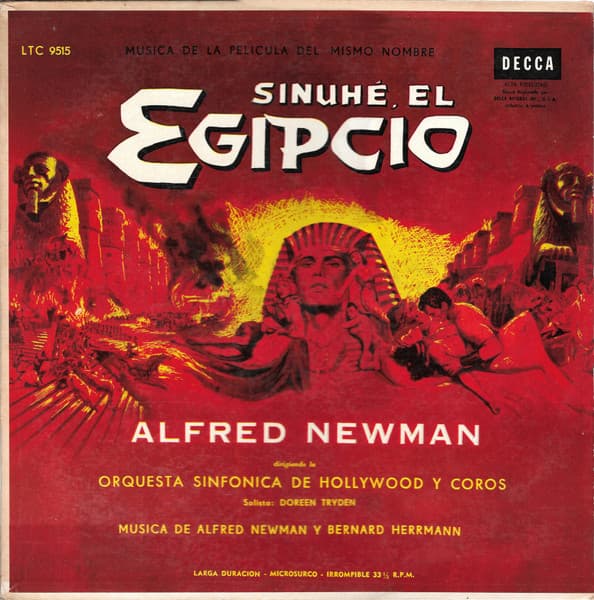 Alfred Newman & Bernard Herrmann — Sinuhé, El Egipcio = The Egyptian