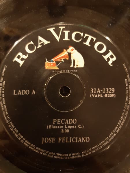 José Feliciano — Pecado / Cenizas