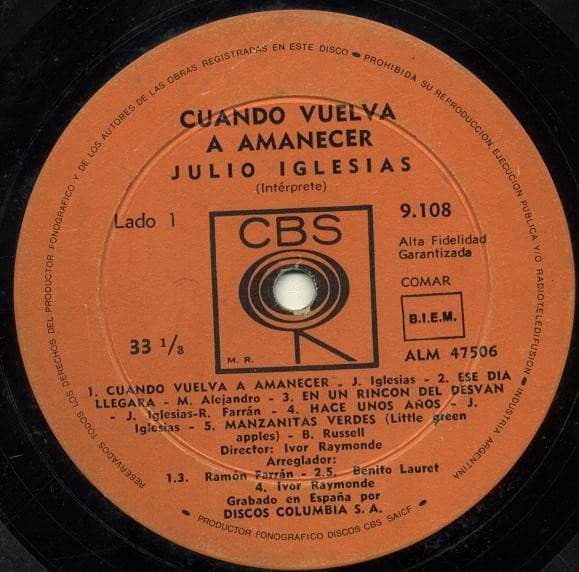 Julio Iglesias — Cuando Vuelva A Amanecer