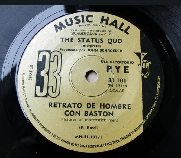 The Status Quo — Retrato De Hombre Con Baston