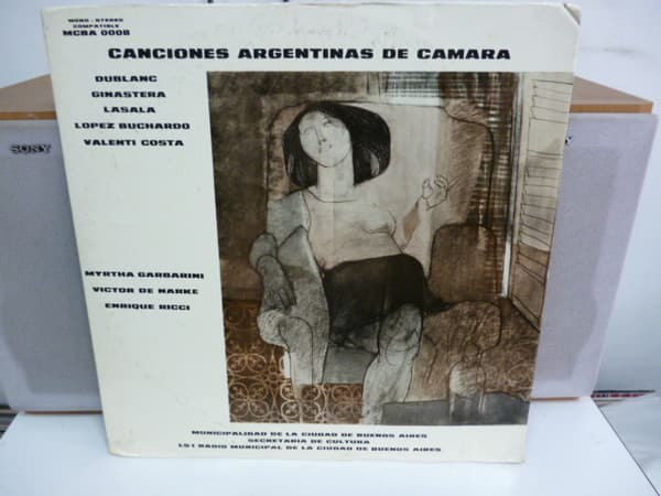 Myrtha Garbarini & Víctor De Narke & Enrique Ricci — Canciones Argentinas De Cámara