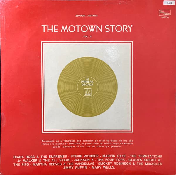 Various — The Motown Story - La Primera Decada Vol. II