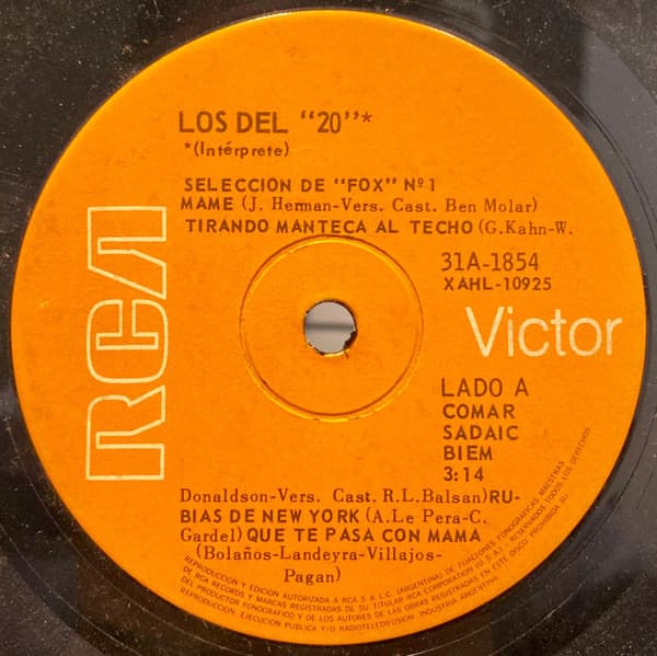 Los Del "20" — Seleccion De "Fox"